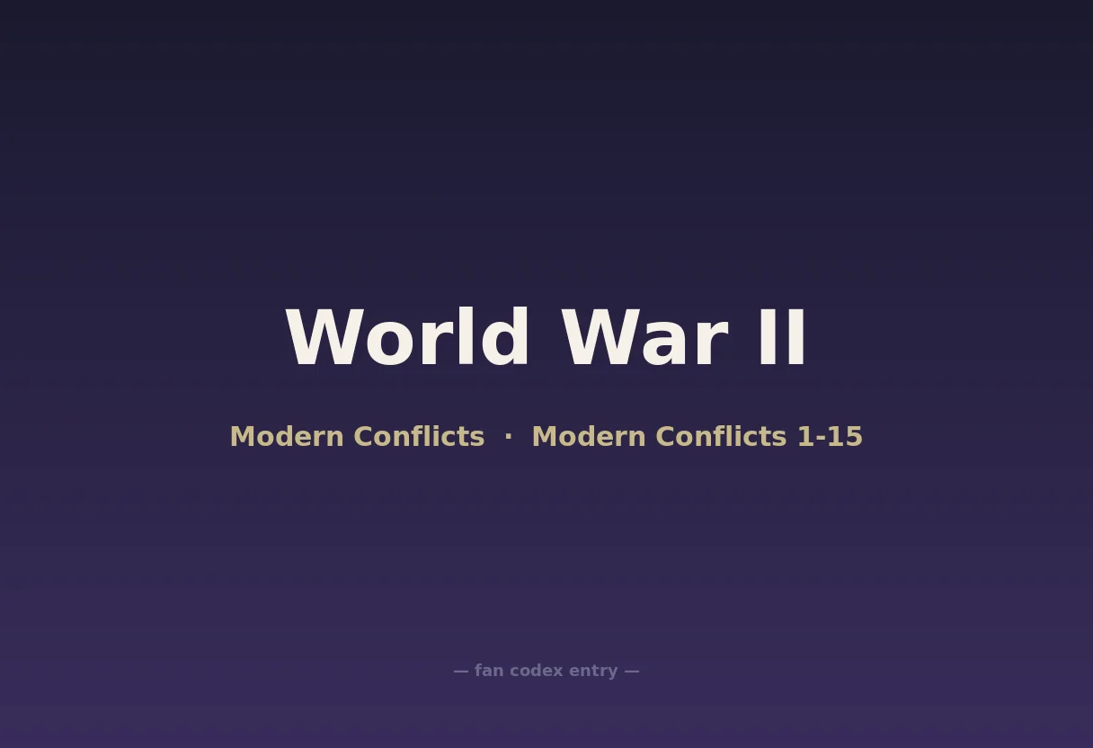 World War II